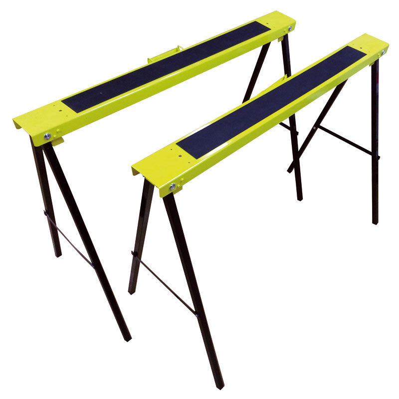 Gripwell Steel Folding Saw Horse Twin Pack