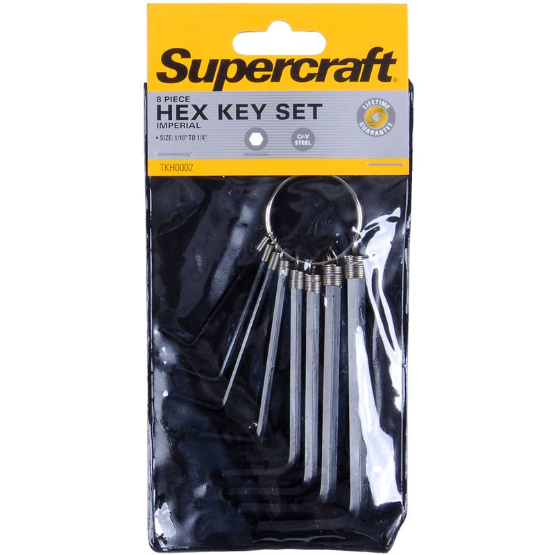 Allen Key AF Set 8 Piece