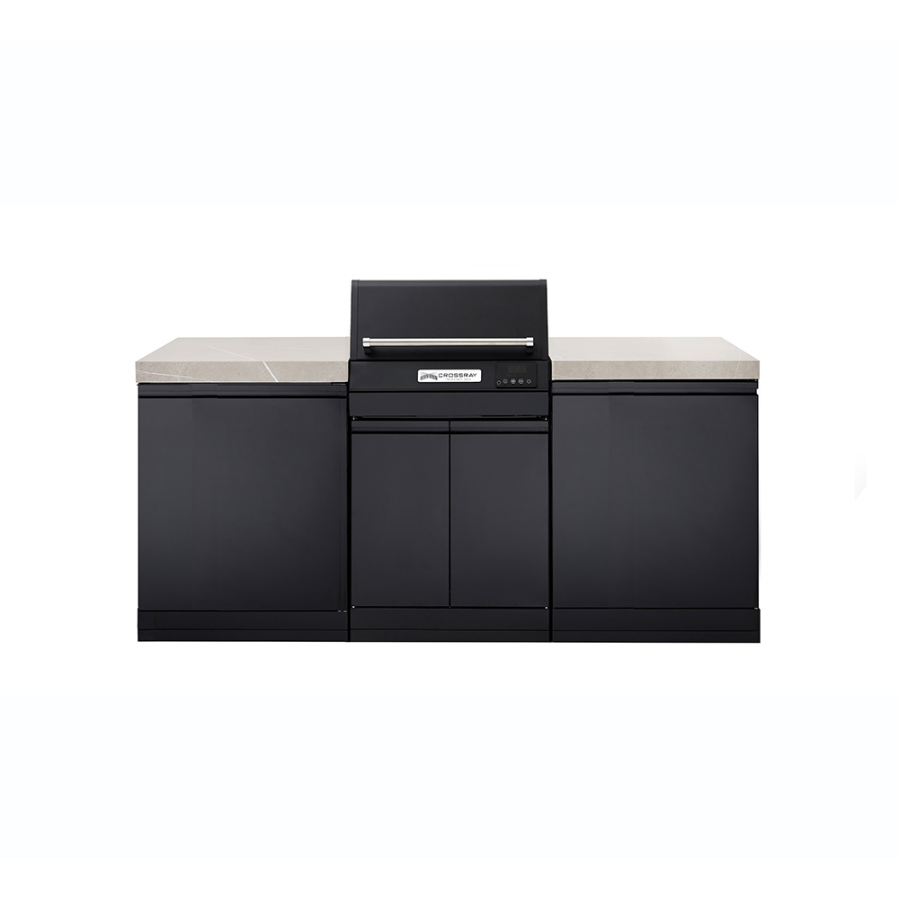 CROSSRAY Compact eXtreme Electric Outdoor Kitchen No Fridge