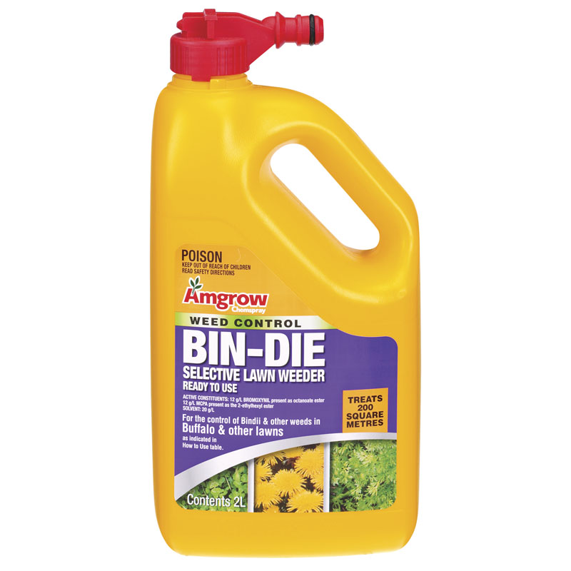 Bin-Die Selective Lawn Weeder 2 Litre