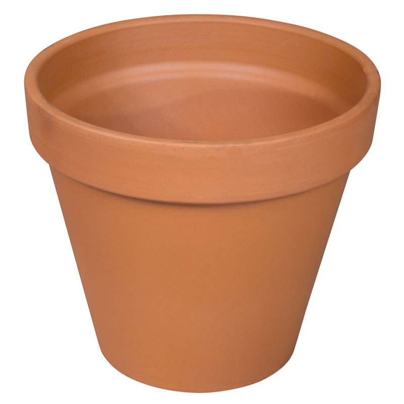 Northcote Pottery Outdoor Terracotta Plain Garden Pot 370 x 320mm