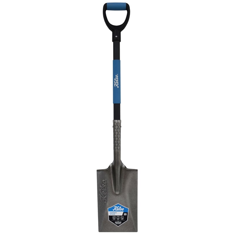 Keslo Fibreglass D Handle Garden Spade