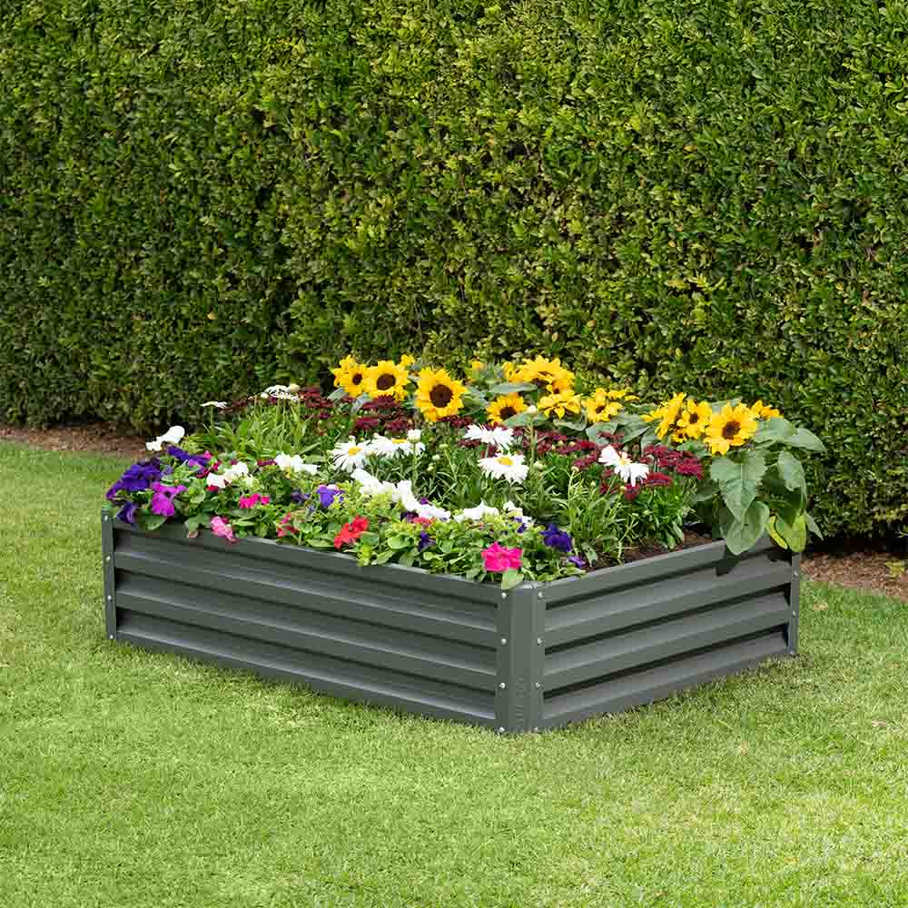 Saver Garden Bed Slate Grey