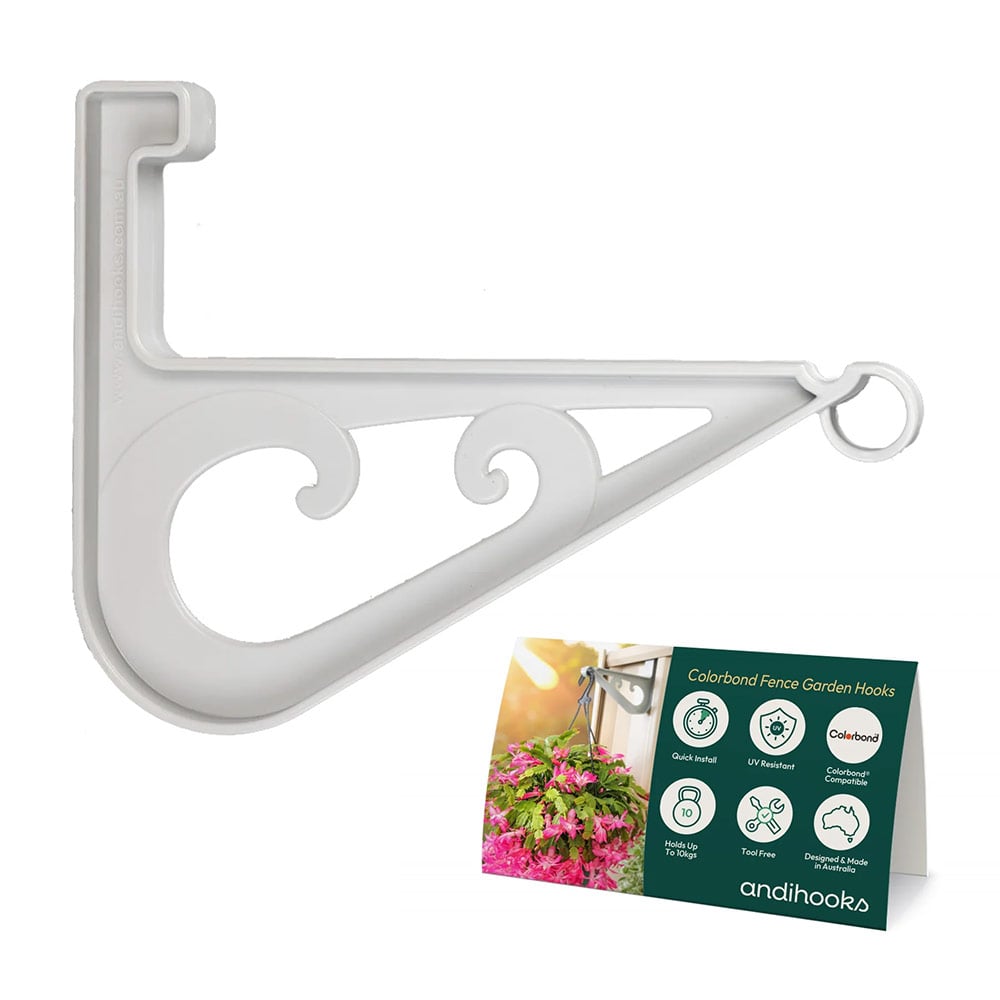 Andihooks® Federation Shale Grey Colorbond Fence Hooks
