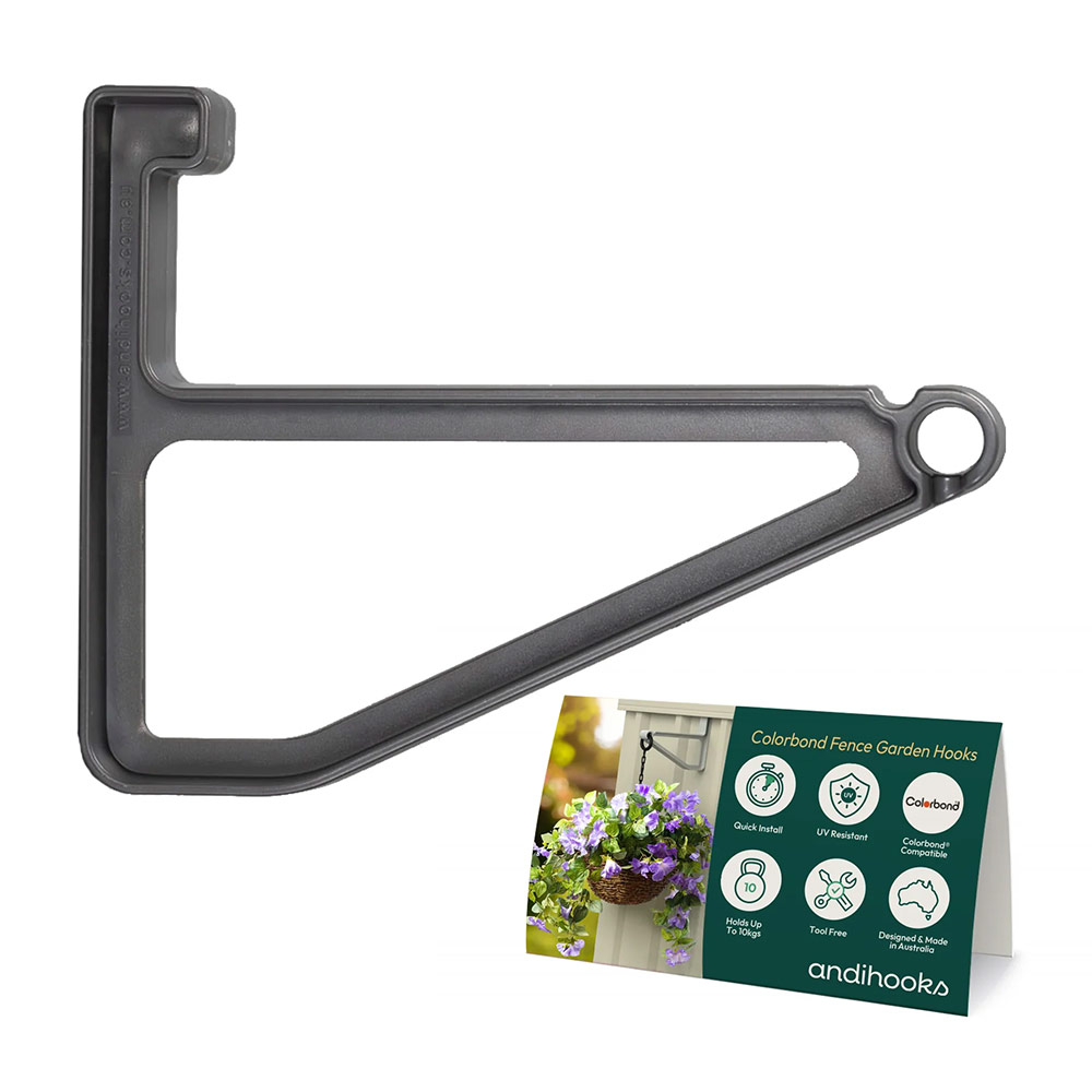 Andihooks® Vista Monument Colorbond Fence Hooks