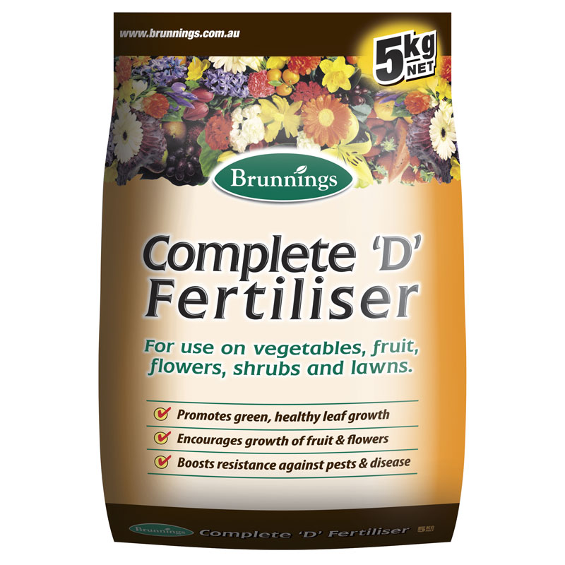 Brunnings Complete D Fertiliser