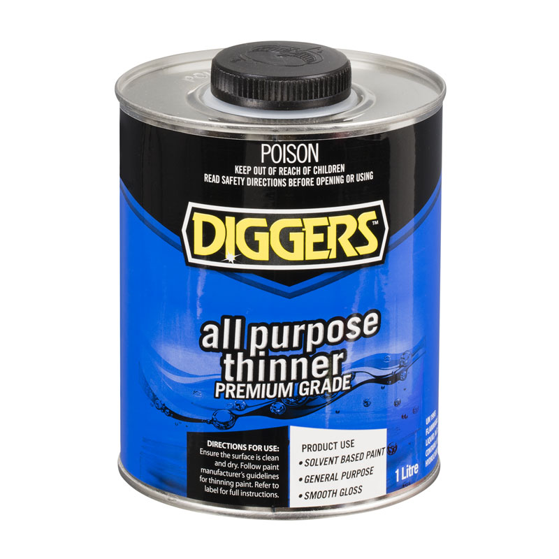 Diggers 1L All Purpose Thinner
