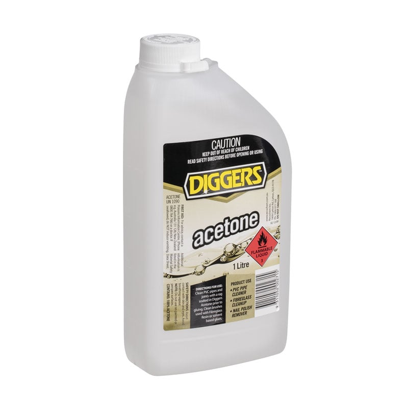 Diggers 1L Acetone