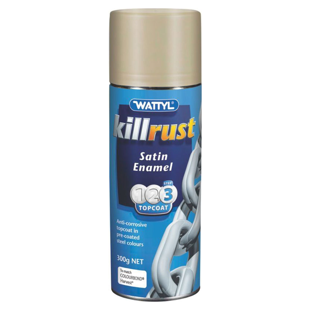 Killrust Enamel Satin Colorbond Harvest Aerosol 300G