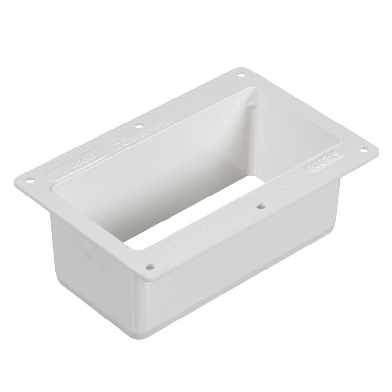 Gutter Outlet Rectangular 100x50mm