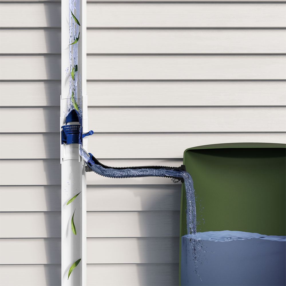 Downpipe Diverter Round 90mm