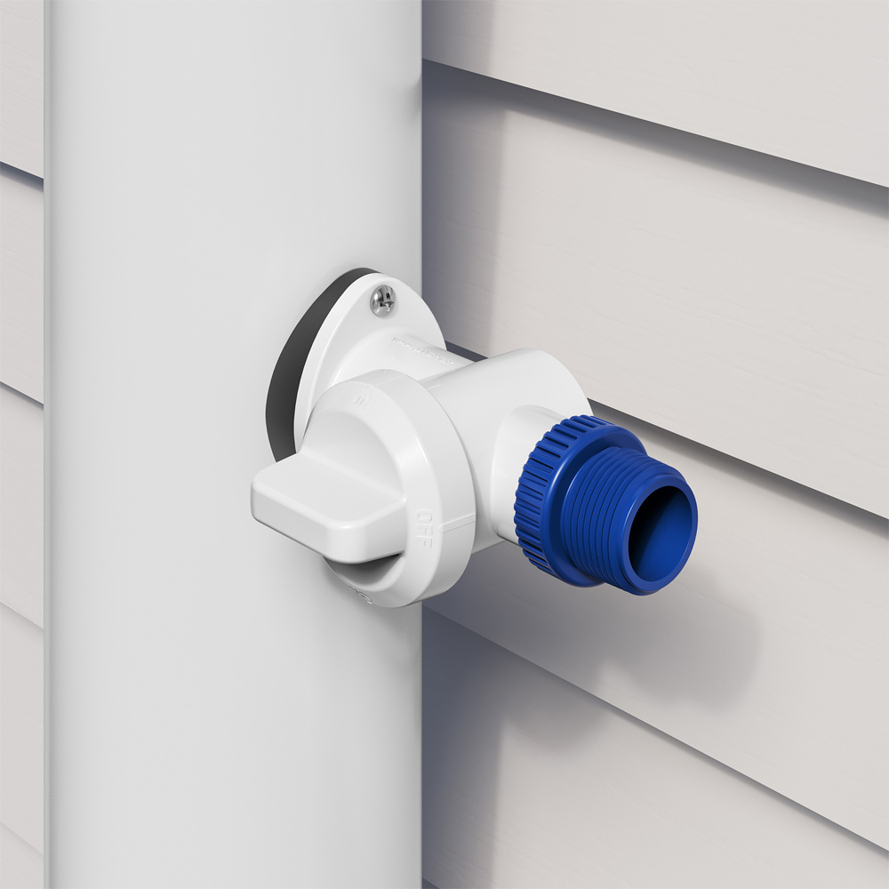 Quickfit Downpipe Diverter Round 90/100mm