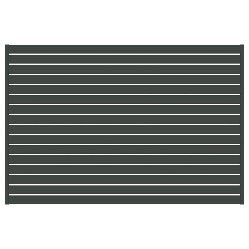 Quickscreen Aluminium Screen-In-A-Box Gun Metal Grey 2400 x 1200mm