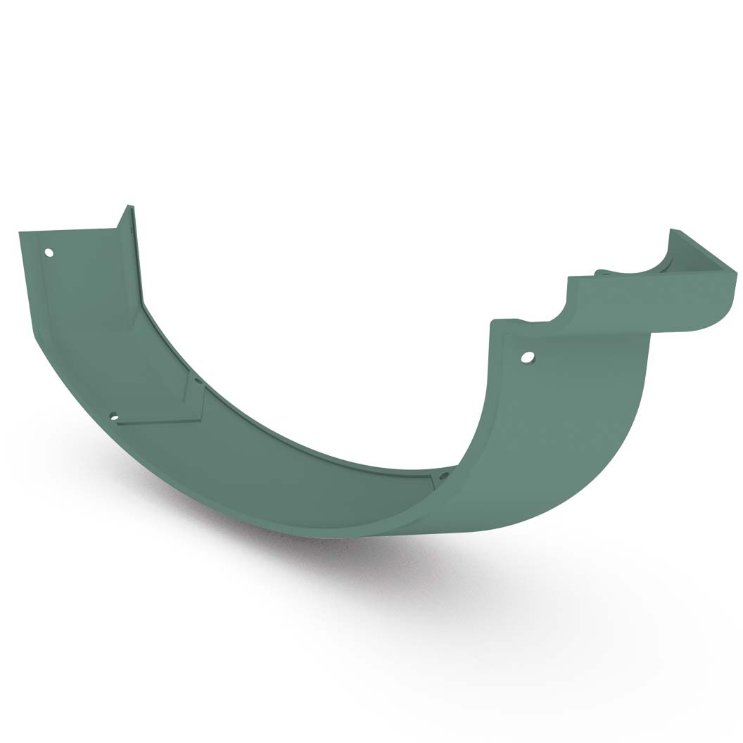 Smoothline Gutter External Cast Angle 90° Rivergum