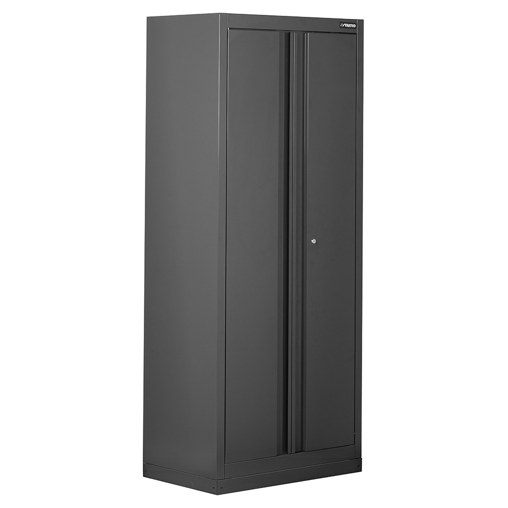 Grey Two Door Cabinet