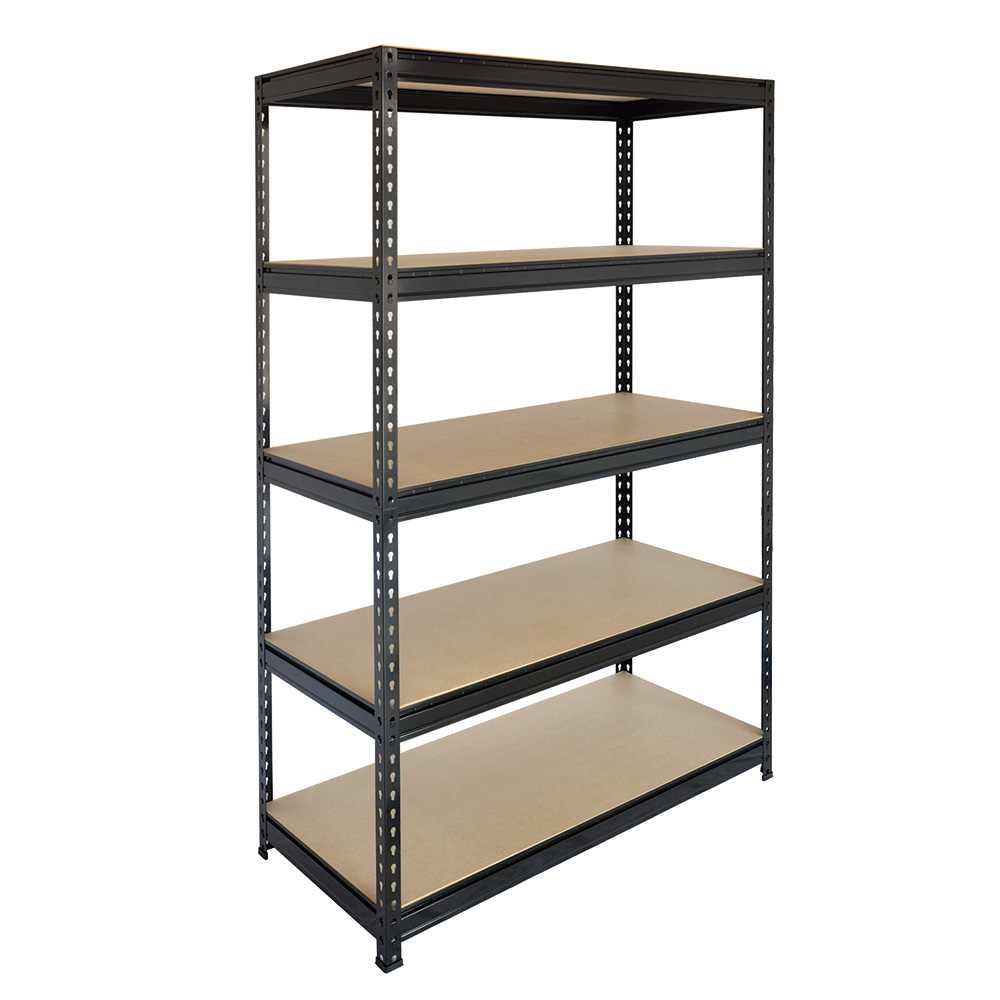 Boltless 1830x1200x450mm 5 Shelf Shelving Unit