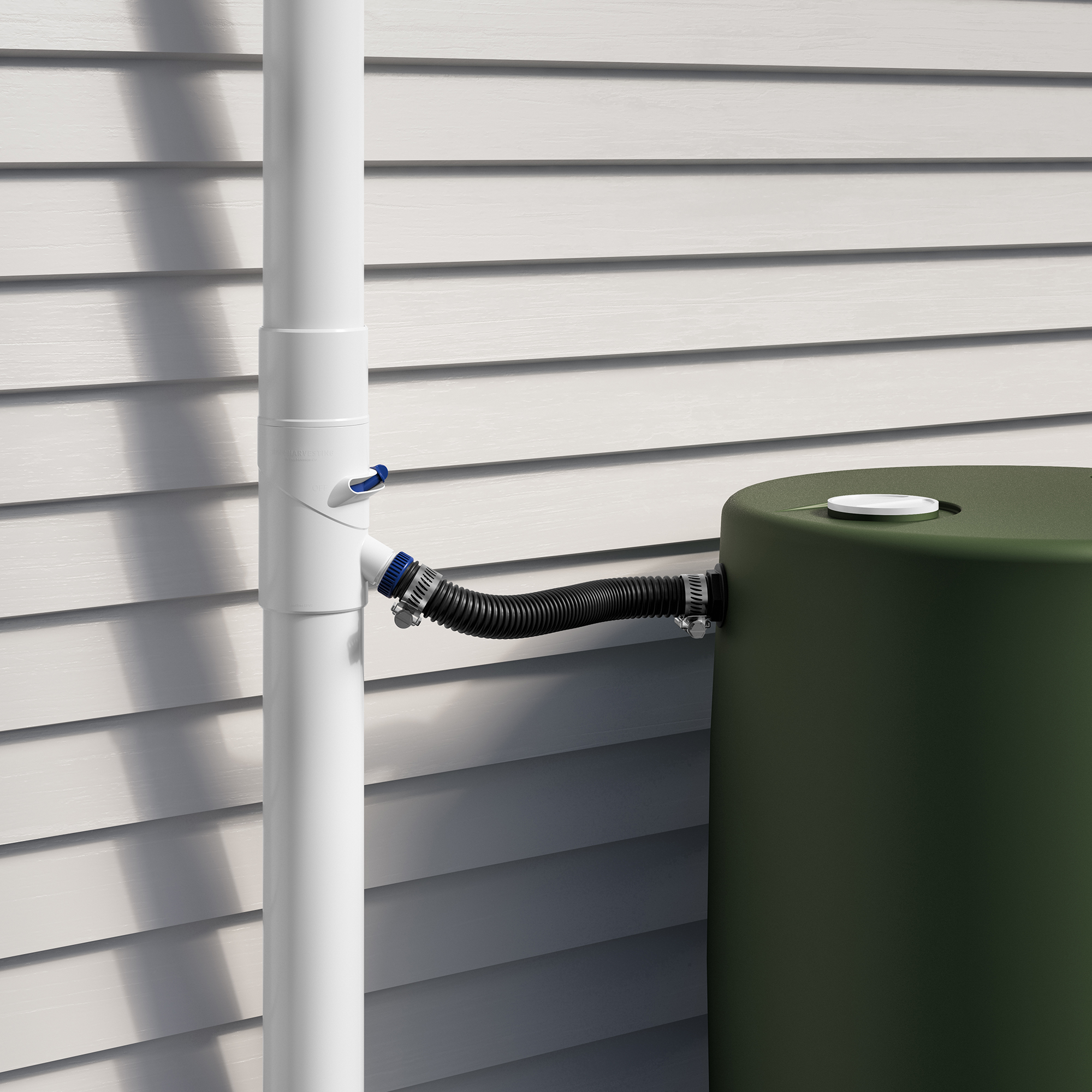 Downpipe Diverter Round 90mm