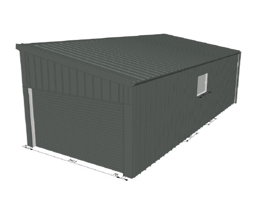 Stratco custom garage for House 4 on The Block 2025